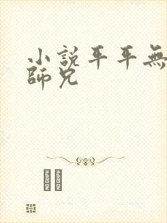 小说平平无奇大师兄