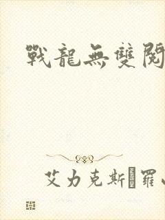 战龙无双阅读