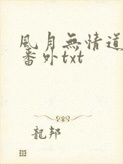 风月无情道全文番外txt
