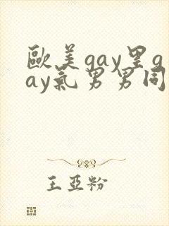 欧美gay里gay气男男同性恋网站