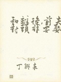 和离后,前夫死对头非要娶我免费阅读