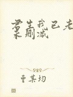 君生我已老小说未删减