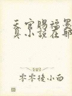 天官赐福墨香铜臭小说在那里更新封面