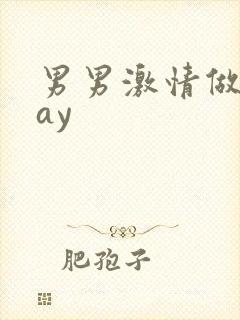男男激情做爰gay