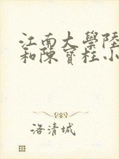 江南大学陆冰嫣和陈宝柱小说