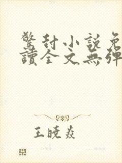 惊封小说免费阅读全文无弹窗笔趣阁