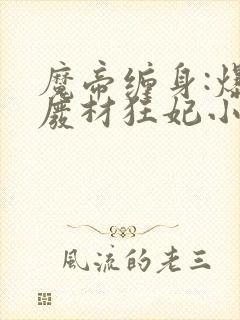 魔帝缠身:爆宠废材狂妃小说网