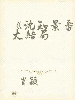 《沈知景番外》大结局