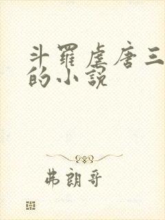 斗罗虐唐三大师的小说封面