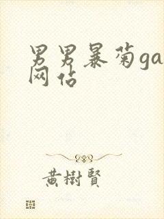 男男暴菊gay网站