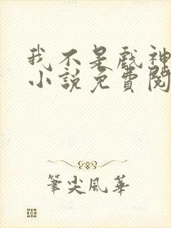 我不是戏神正版小说免费阅读封面