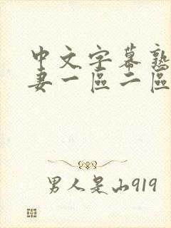 中文字幕熟女人妻一区二区三区