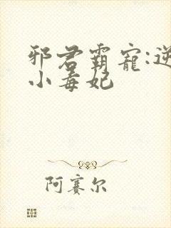邪君霸宠:逆天小毒妃
