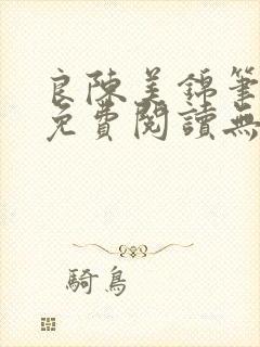 良陈美锦笔趣阁免费阅读无弹窗