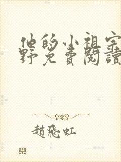 他的小祖宗甜又野免费阅读全封面