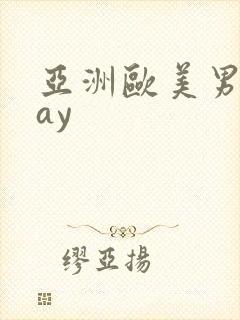 亚洲欧美男同gay