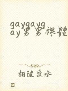 gaygaygay男男裸体