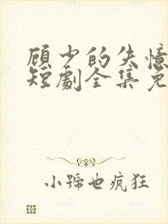 顾少的失忆甜妻短剧全集免费观看
