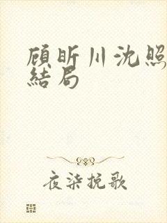 顾昕川沈照微大结局