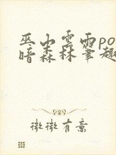 巫山云雨po黑暗森林笔趣阁封面