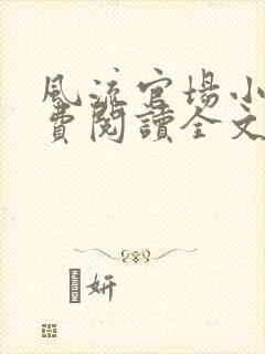 风流官场小说免费阅读全文无弹窗封面