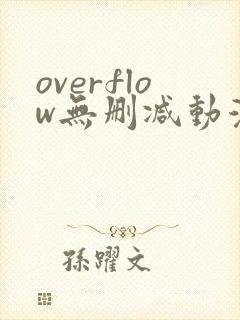 overflow无删减动漫在线观看封面