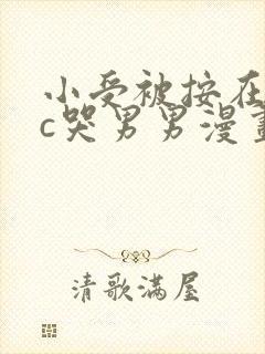 小受被按在墙上c哭男男漫画