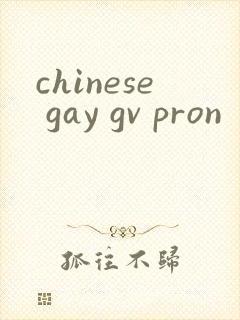chinese gay gv pron