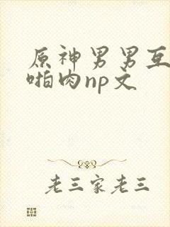 原神男男互攻h啪肉np文