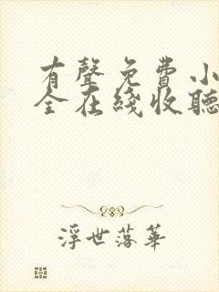 有声免费小说大全在线收听