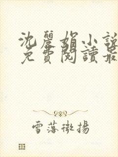 沈丽娟小说全文免费阅读最新章节封面