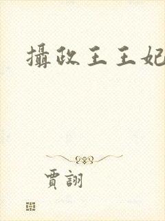摄政王王妃