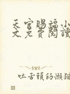天官赐福小说全文免费阅读笔趣阁