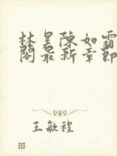 林昊陈如霜笔趣阁最新章节更新