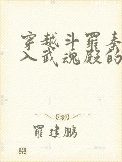 穿越斗罗秦明加入武魂殿的小说