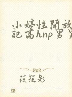 小婷性开放肉日记高hnp男男封面