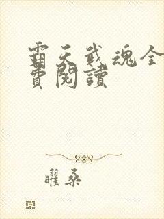 霸天武魂全本免费阅读