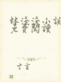 林浅浅小说全文免费阅读