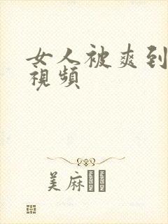 女人被爽到呻吟视频