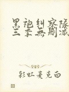 黑袍纠察队第一三季无删减高清