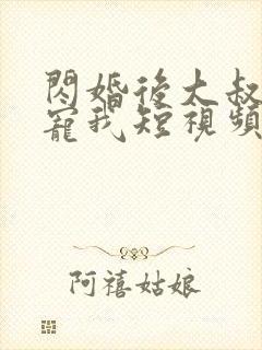 闪婚后大叔每天宠我短视频