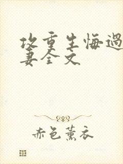 攻重生悔过宠男妻全文