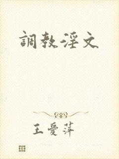 调教淫文封面