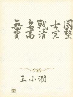无名战士国语免费高清完整在线观看封面