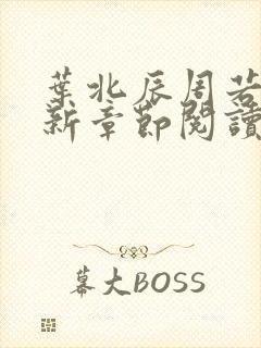 叶北辰周若妤最新章节阅读免费