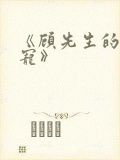 《顾先生的掌心宠》