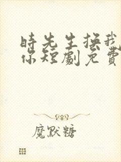 时先生换我来爱你短剧免费观看封面