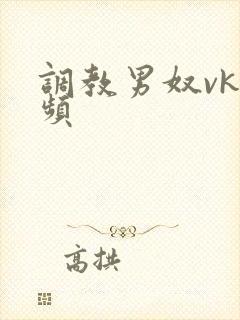 调教男奴vk视频封面
