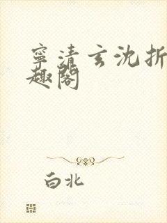 宁清玄沈折羽笔趣阁
