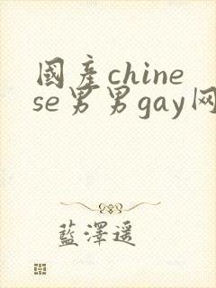 国产chinese男男gay网址